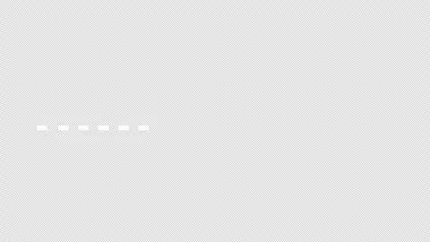 Continuous dash line graphic animation. Alpha channel Vídeos de archivo 315343064