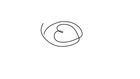 Continuous drawing line art of coffee with black line and white background. O Stock Footage 169522661