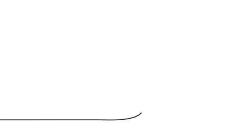 Continuous drawing line art of love symbol with black line and white backgrou Stock Footage 169519701
