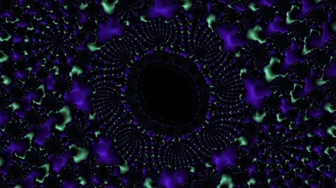 Continuous Fractal Loop: Swarming Stock Footage 43351550