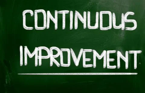 Continuous improvement concept Stock Illustration