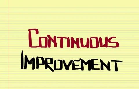 Continuous Improvement Concept Stock Illustration