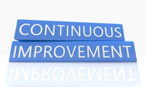 Continuous Improvement Stock Illustration