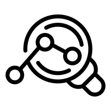 Continuous learning program icon outline vector. Life coach strategy Stock Illustration