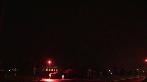 Continuous lightning flashes as severe t... | Stock Video | Pond5