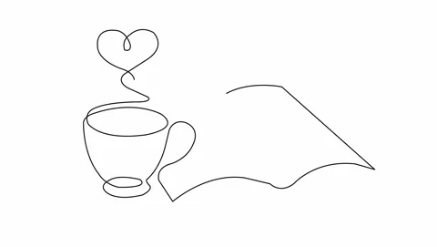 Continuous Line Animation of Learning &amp; Innovation Stock Footage 310581539