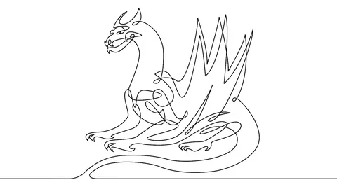 Dragon Drawing Stock Video Footage | Royalty Free Dragon Drawing Videos ...