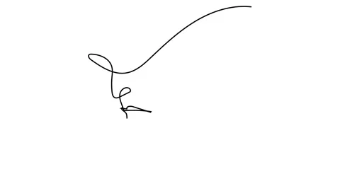 Continuous line, face drawing and hair style, fashion concept, simple woman beau Stock Footage 143528590