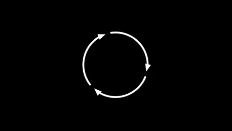 Continuous loop flow graphics video animation Vídeos de archivo 330457139