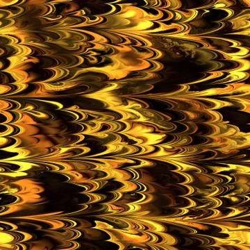 Continuous  marbling paper pattern Stock Illustration