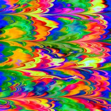 Continuous  marbling paper pattern Stock Illustration