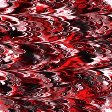 Continuous  marbling paper pattern Stock Illustration