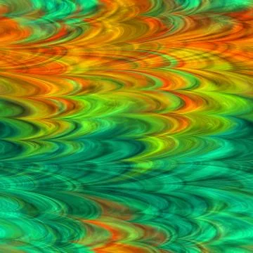 Continuous  marbling paper pattern Stock Illustration