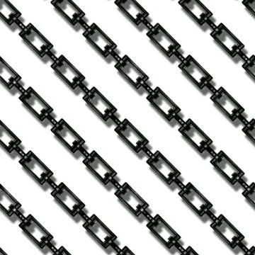 Continuous   metal chain pattern イラスト素材
