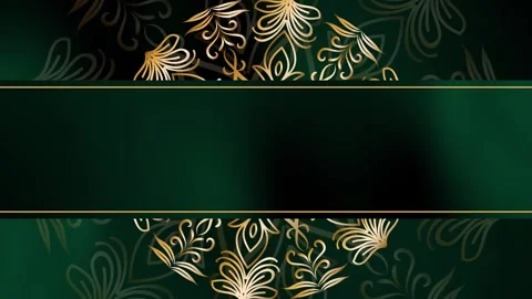 Continuous Motion Loop Cosmic Weaver Mandala Ramadan Background Stock Footage 327720316