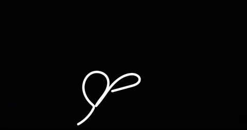 Continuous one line drawing. Flying bird logo. Black and white flower Stock-Footage 170517440