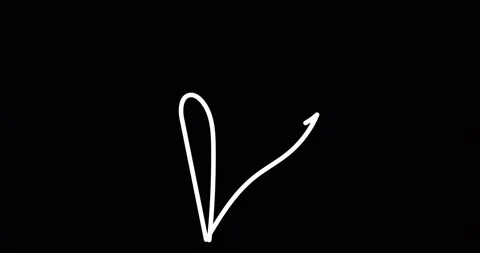 Continuous one line drawing. Flying bird logo. Black and white flower Stock Footage 170518140