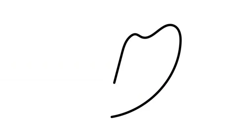 Continuous one line drawing. Flying bird logo. Black and white flower Stock Footage 170518388