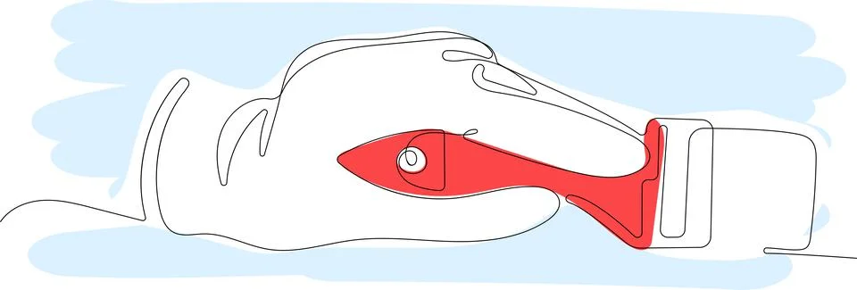 Continuous one line drawing of tools for builders Illustrazione stock