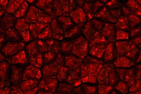 Continuous  pattern  of growing druzes Illustrazione stock