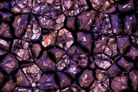 Continuous  pattern  of growing druzes 스톡 일러스트