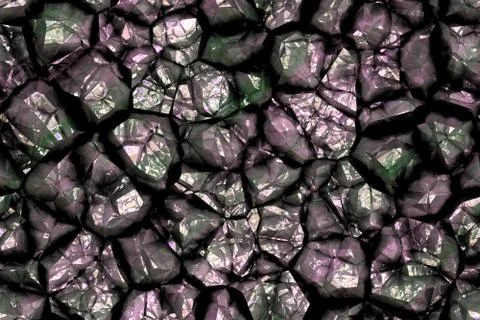 Continuous  pattern  of growing druzes Stock Illustration