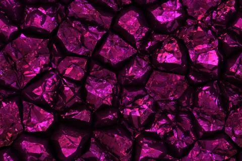 Continuous  pattern  of growing druzes Stock Illustration