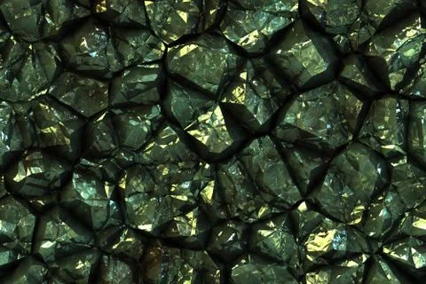 Continuous  pattern  of growing druzes 스톡 일러스트