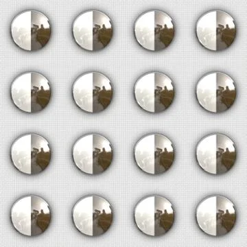 Continuous pattern  of   pills Stock Illustration