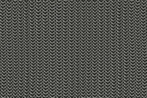 Continuous pattern  of ring armour scale Stock Illustration