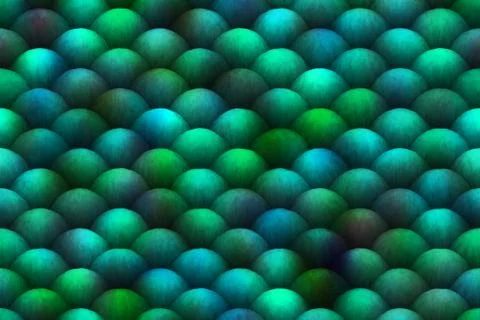 Continuous pattern of soft squama Stock Illustration