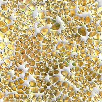 Continuous  rhinestone crystal pattern Stock Illustration