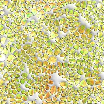 Continuous  rhinestone crystal pattern Stock Illustration