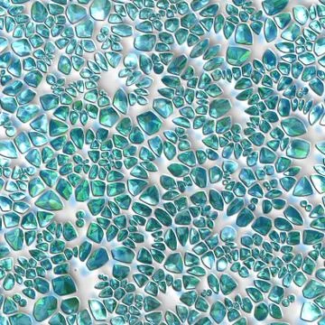 Continuous  rhinestone crystal pattern Stock Illustration