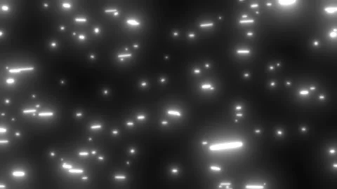 Continuous ripple of white lights on a black background. Stock Footage 167261075