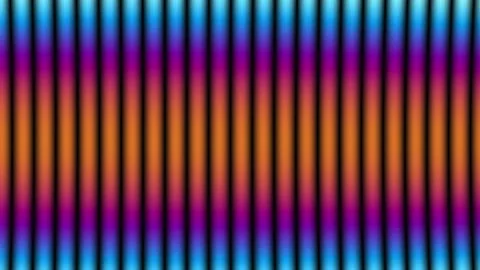 A continuous row of colored vertical stripes moves from left to right and emits Stock Footage 157035504