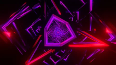 Continuous seamless loop of sci-fi psych... | Stock Video | Pond5
