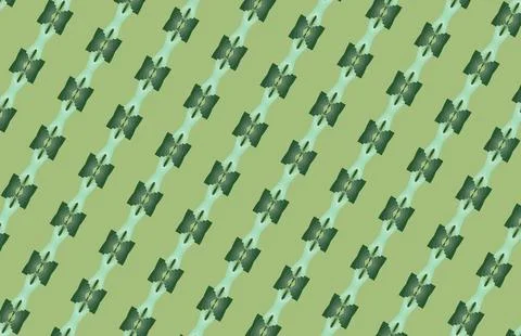Continuous seamless texture in lichen, olive drab, mint clay, pale leaf, hu.. Stock Illustration
