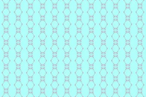 Continuous seamless texture rendered in soft pink, magenta flash, pale aqua.. Stock Illustration