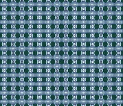 Continuous stroke-based wallpaper pattern in dew drop, silver sage, muted forest Stock Illustration