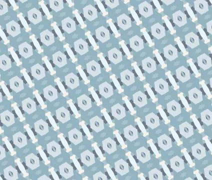 Continuous stroke-based wallpaper pattern line art with ice vapor, muted azure, Stock Illustration