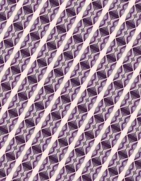 Continuous stroke-based wallpaper pattern single-line style in warm sand, dusty Stock Illustration