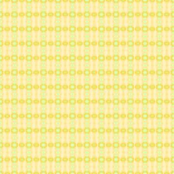 Continuous stroke-based wallpaper pattern single-line style in hot pink, orange Stock Illustration