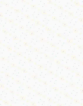 Continuous stroke-based wallpaper pattern outline composition in pale primrose, Illustrazione stock