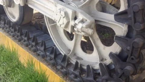 Continuous track Stock Footage 119992687