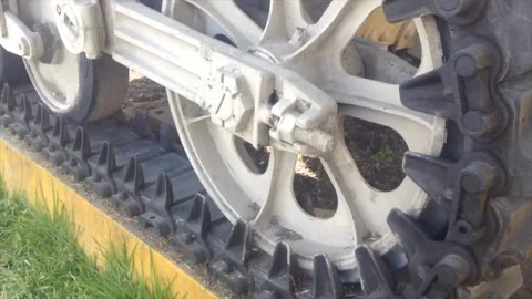 Continuous track Stock Footage 119992723