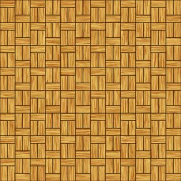 Continuous vector  wooden parquet pattern Stock Illustration