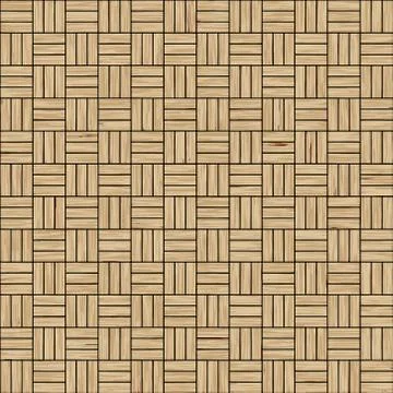 Continuous vector  wooden parquet pattern Illustrazione stock