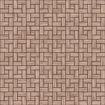 Continuous vector  wooden parquet pattern Illustrazione stock