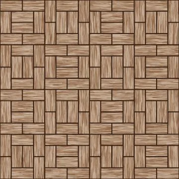Continuous vector  wooden parquet pattern Stock Illustration